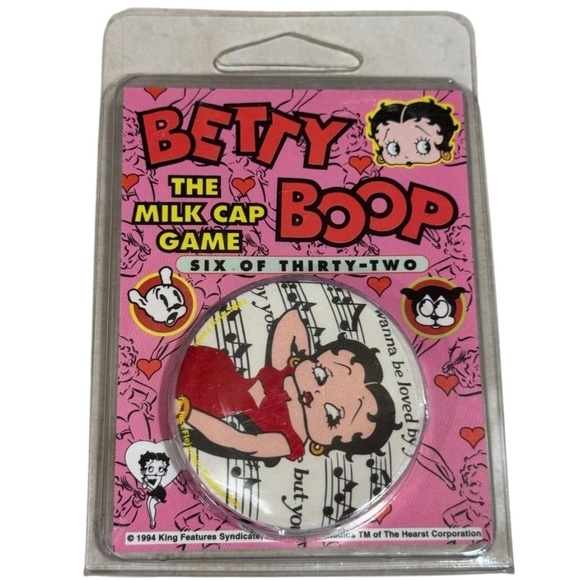 Betty Boop Milk Cap Game 1994 - Picture 1 of 3